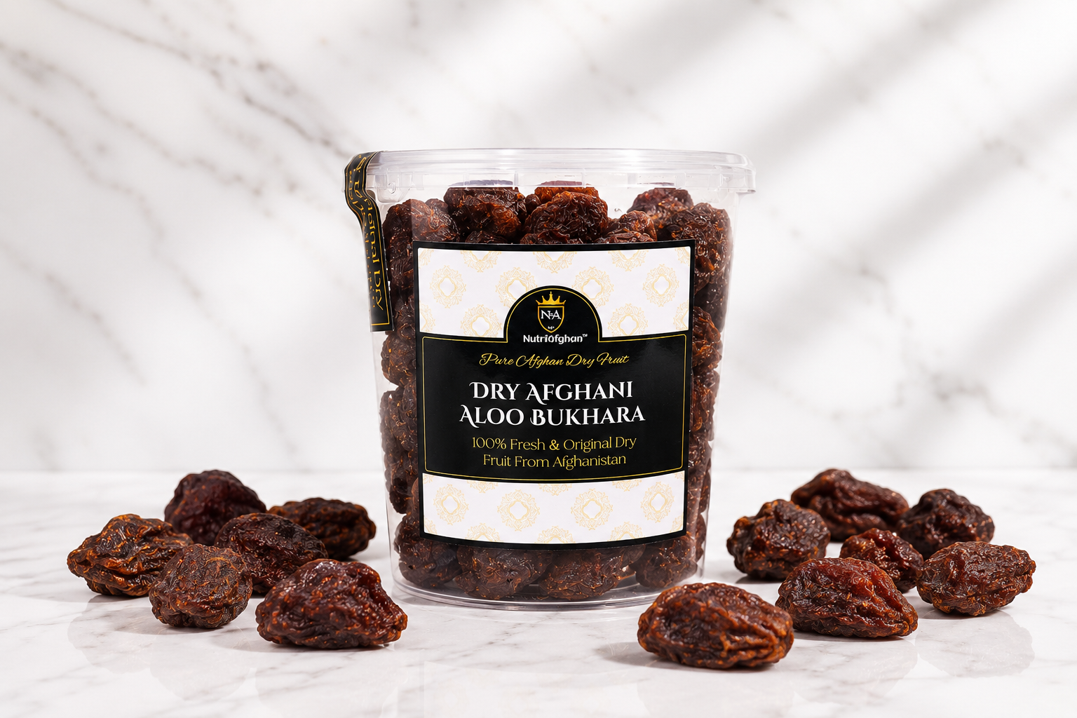 Dry Afghani  Aloo Bukhara