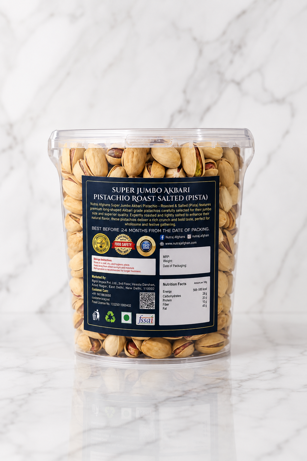 Super Jumbo  Akbari Pistachio Roast Salted