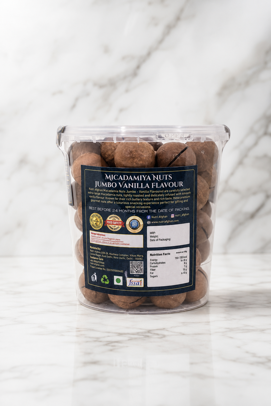 Micadamiya Nuts Jumbo Vanilla Flavour