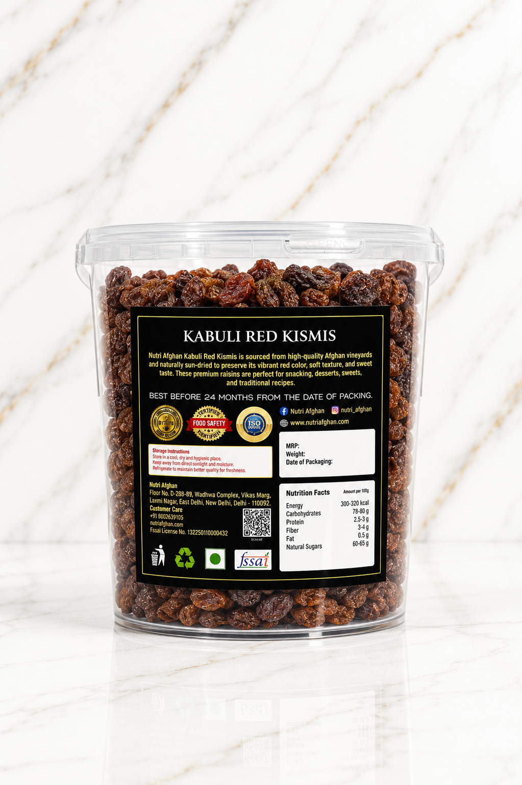 Kabuli  Red Kismis