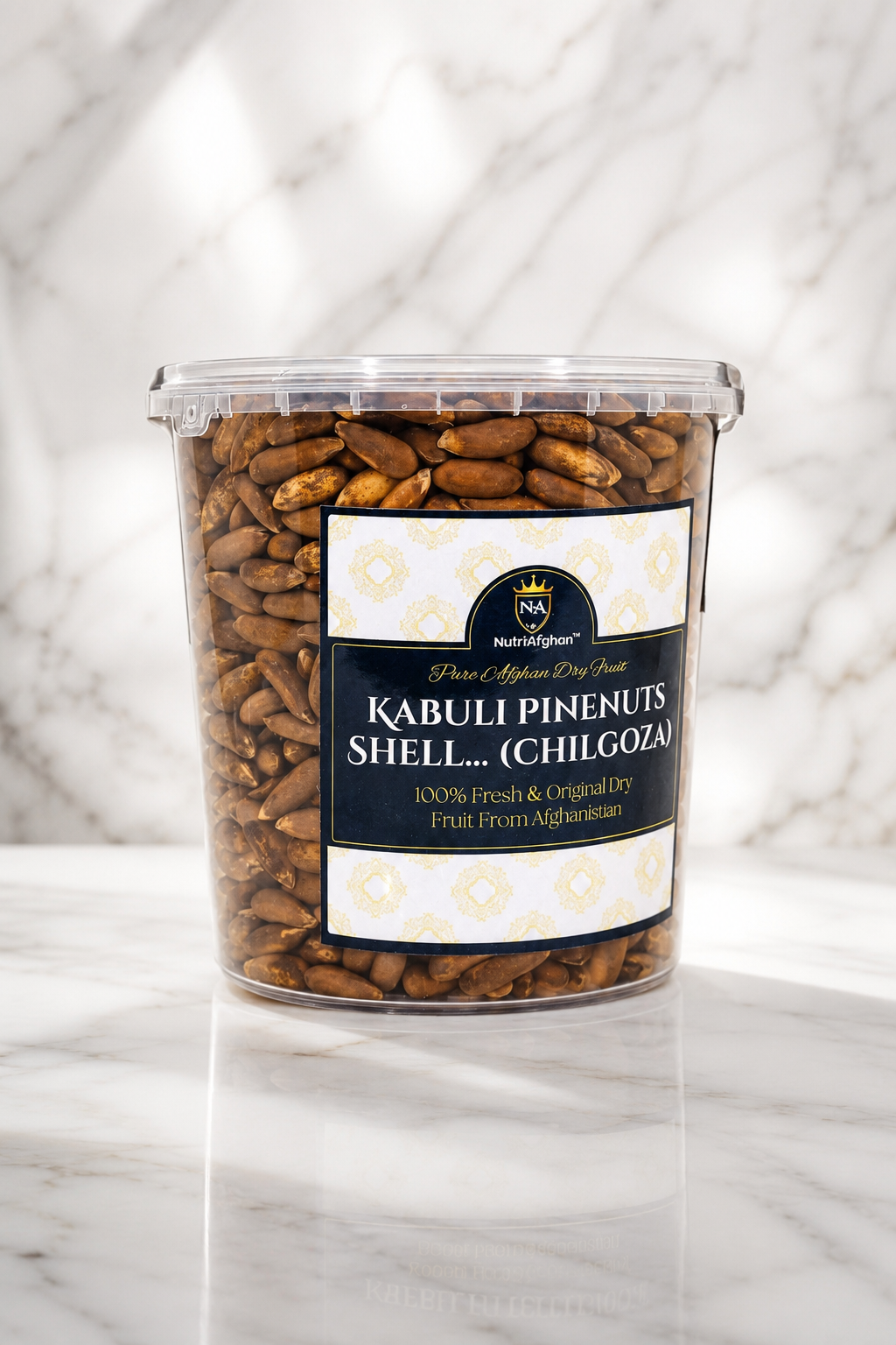 Kabuli Pinenuts Sheli.. (Chilgoza)