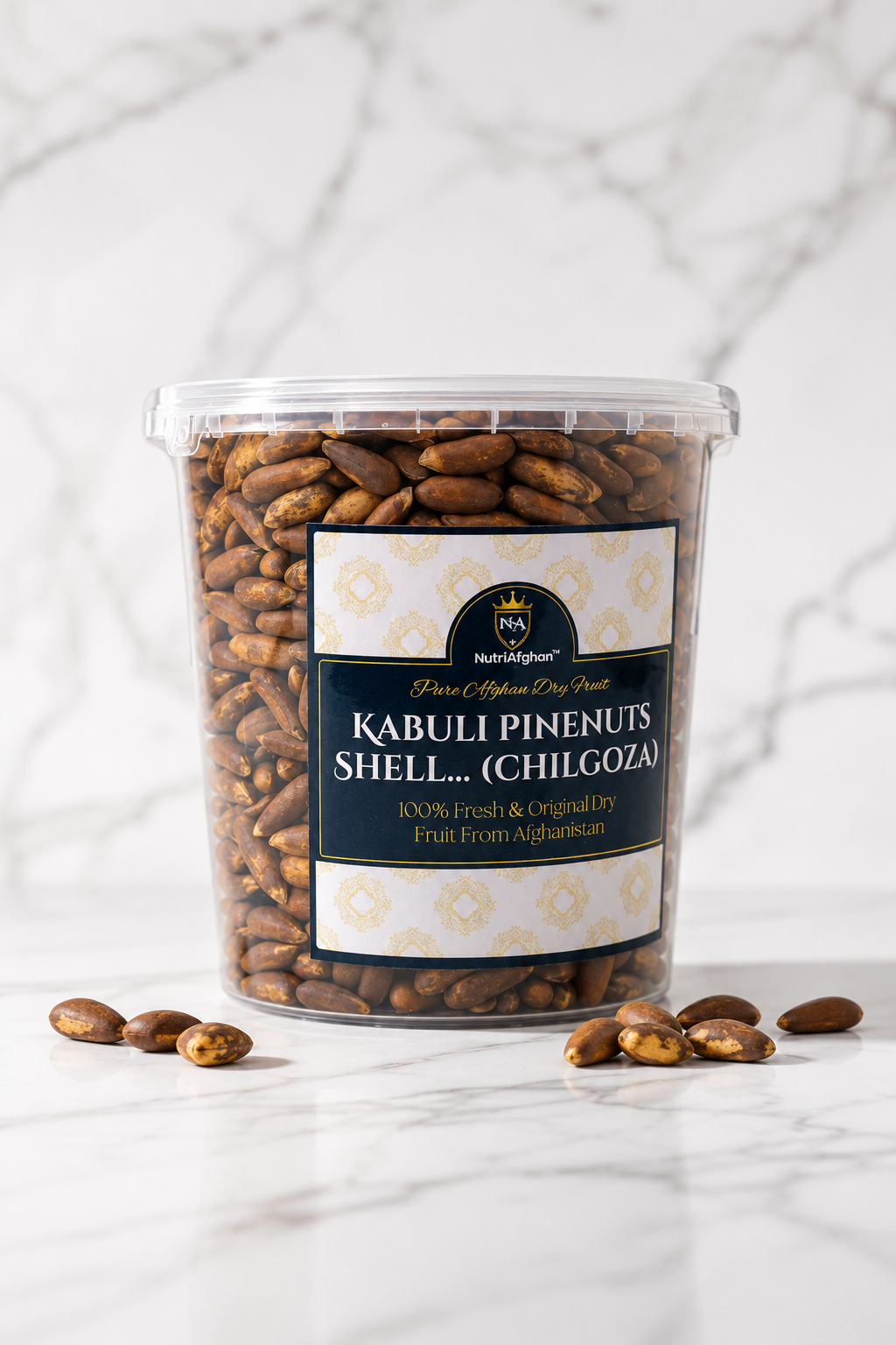 Kabuli Pinenuts Sheli.. (Chilgoza)