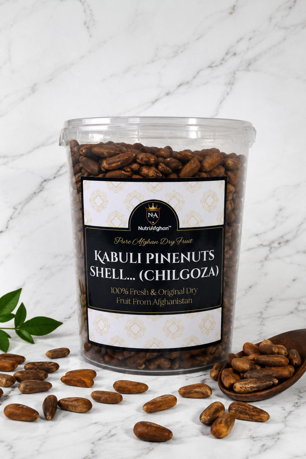 Kabuli Pinenuts Sheli.. (Chilgoza)