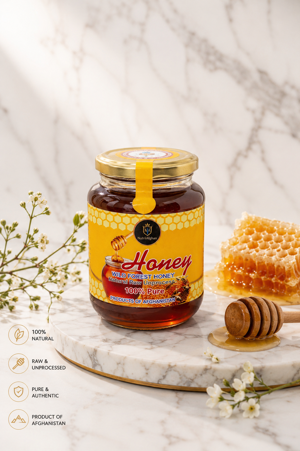 Honey Raw Unprocesse 500gm only