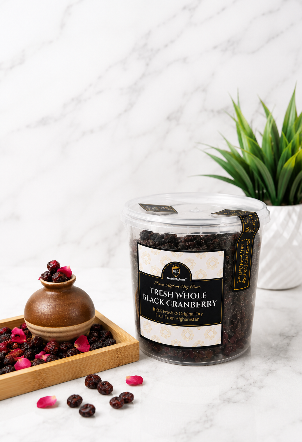 Fresh Whole Black Cranberry