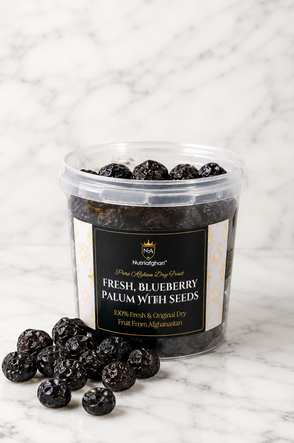 Fresh Blueberry Palum With Seeds